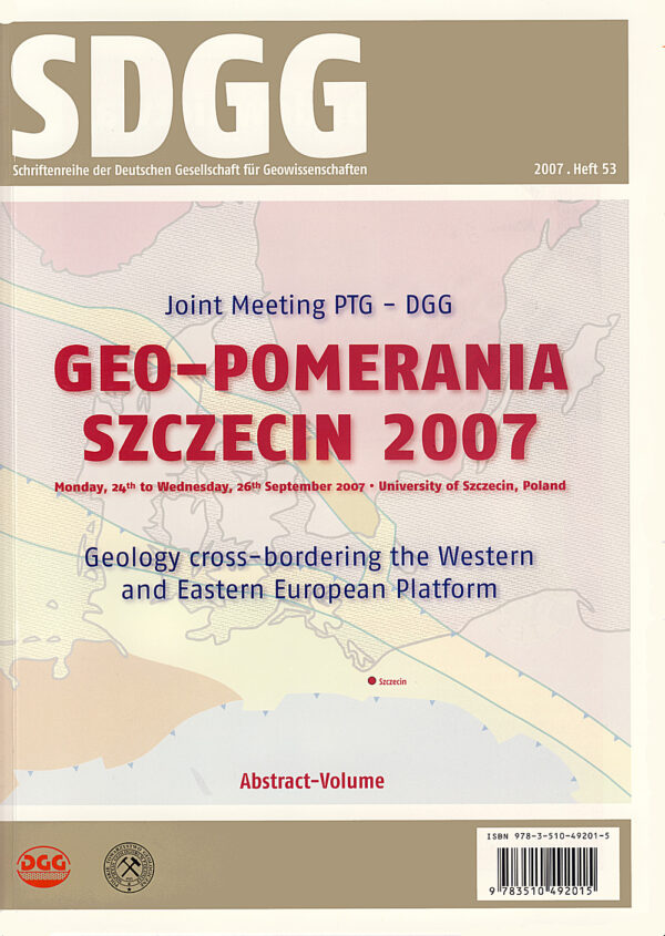 SDGG 53 GeoPomerania Szczecin 2007 DGGV
